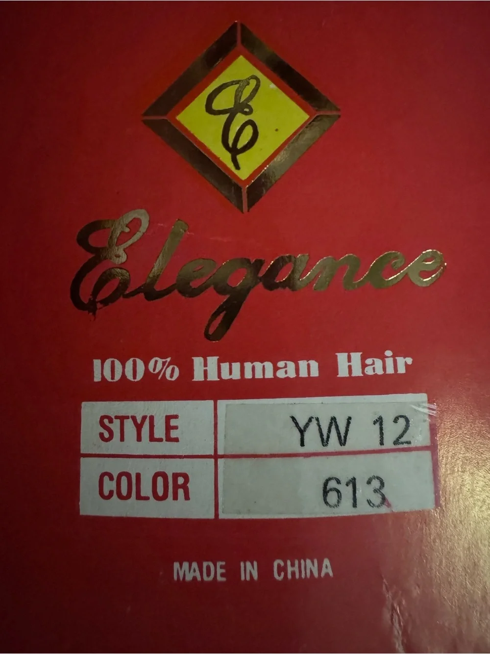 Elegance. 100% human hair. Yaky.
